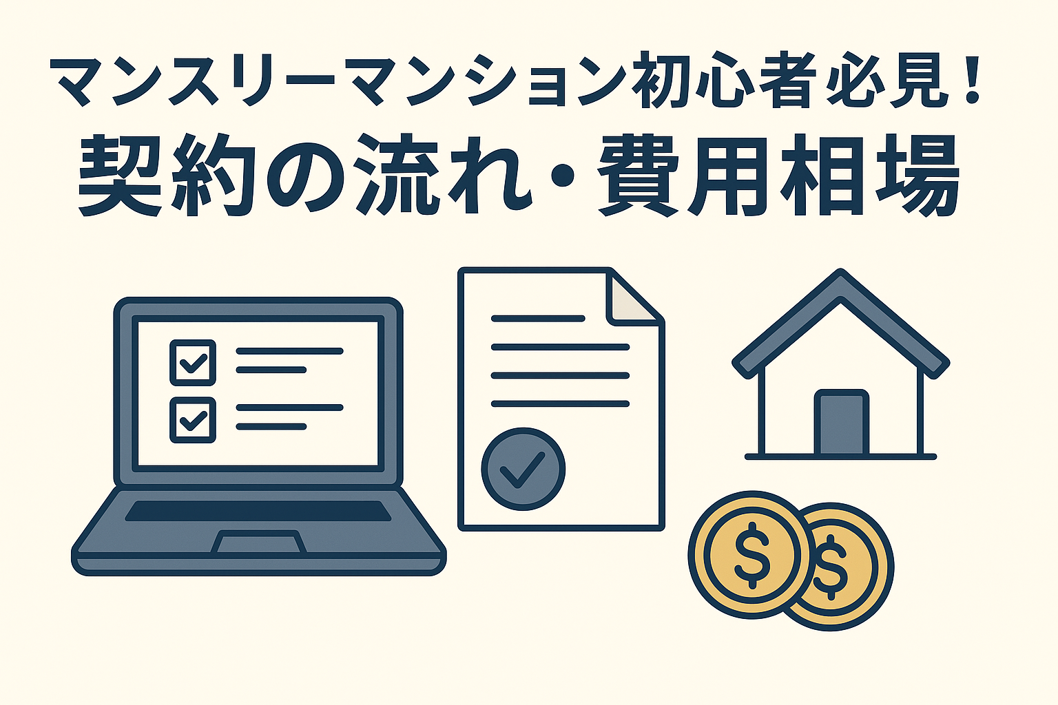 マンスリーマンション初心者必見！契約の流れ・費用相場・おすすめ物件の選び方