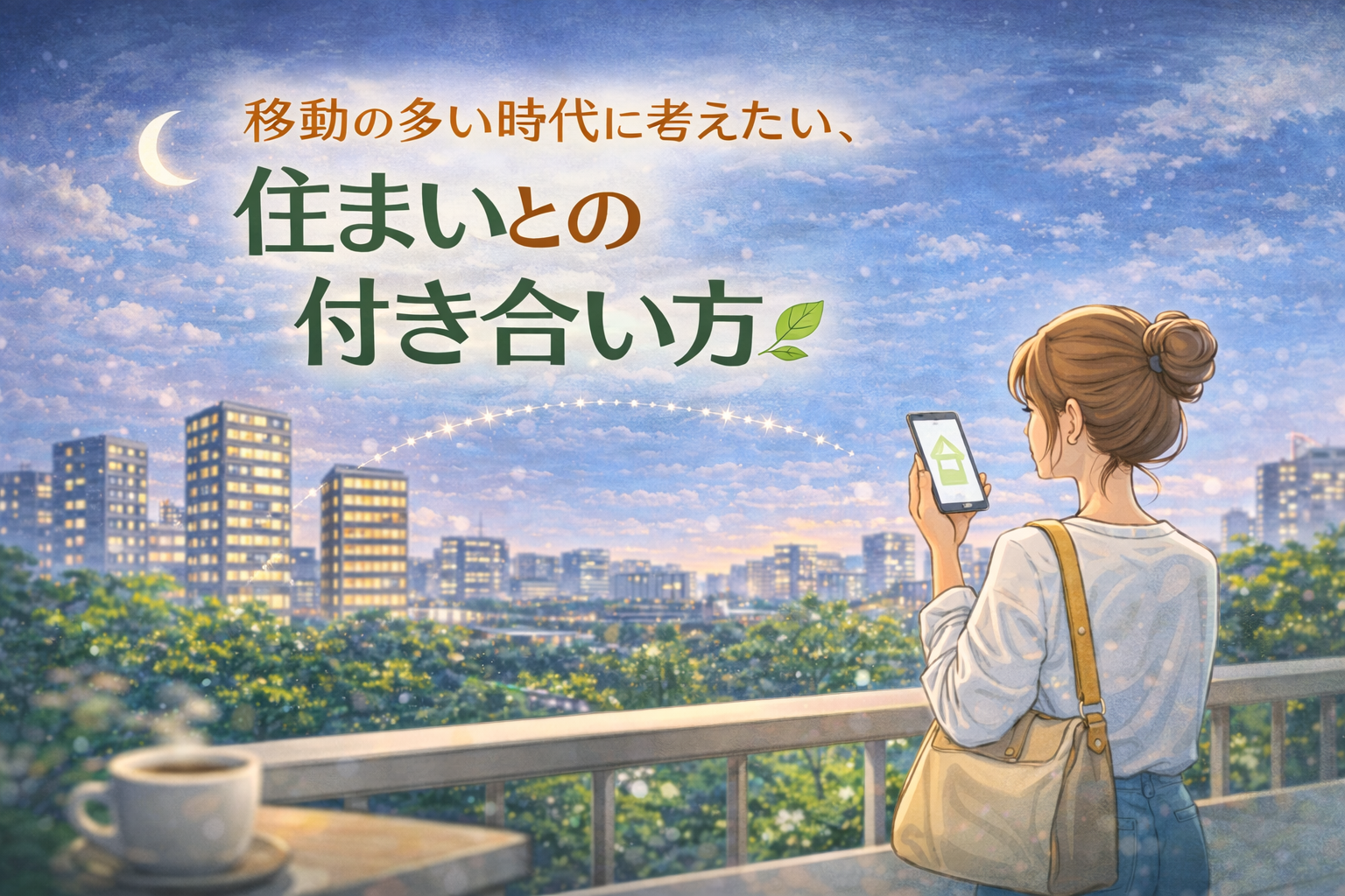 移動の多い時代に考えたい、住まいとの付き合い方